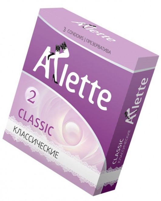 Классические презервативы Arlette Classic - 3 шт. - Arlette - купить с доставкой в Нижнем Новгороде
