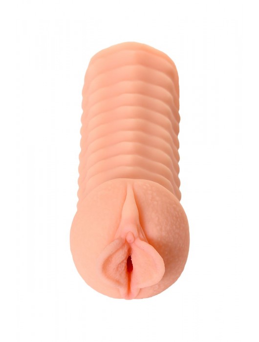 Мастурбатор-вагина ELEGANCE с ребрами на поверхности - KOKOS - в Нижнем Новгороде купить с доставкой