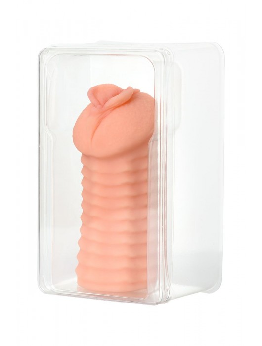 Мастурбатор-вагина ELEGANCE с ребрами на поверхности - KOKOS - в Нижнем Новгороде купить с доставкой