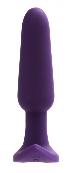 Фиолетовая анальная вибровтулка VeDO Frisky Bunny - 12,8 см. - VeDO