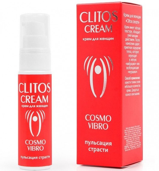 Возбуждающий крем для женщин Clitos Cream - 25 гр. - Биоритм - купить с доставкой в Нижнем Новгороде