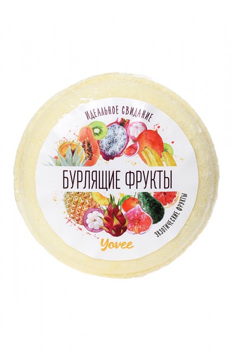 Бомбочка для ванны «Бурлящие фрукты» с ароматом экзотических фруктов - 70 гр. -  - Магазин феромонов в Нижнем Новгороде