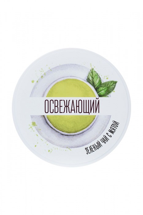 Скраб для тела «Освежающий» с ароматом зелёного чая и мяты - 200 гр. -  - Магазин феромонов в Нижнем Новгороде
