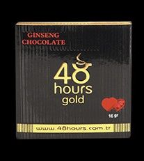 Возбуждающий шоколад 48 hours gold - 16 гр. - 48 Hours - купить с доставкой в Нижнем Новгороде