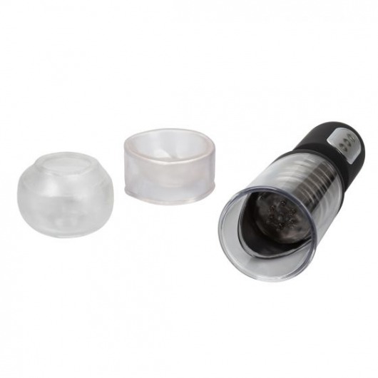 Автоматическая вакуумная помпа с вибрацией Get Hard Head Pump Set - California Exotic Novelties - в Нижнем Новгороде купить с доставкой