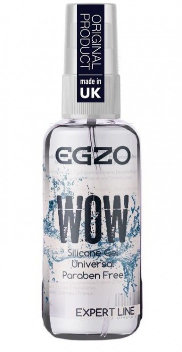 Универсальная смазка на силиконовой основе EGZO WOW Expert Line - 50 мл. - EGZO - купить с доставкой в Нижнем Новгороде