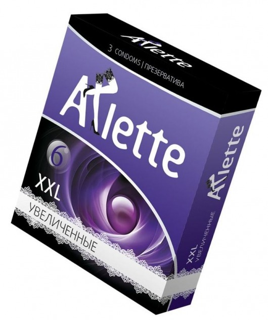 Презервативы Arlette XXL увеличенного размера - 3 шт. - Arlette - купить с доставкой в Нижнем Новгороде