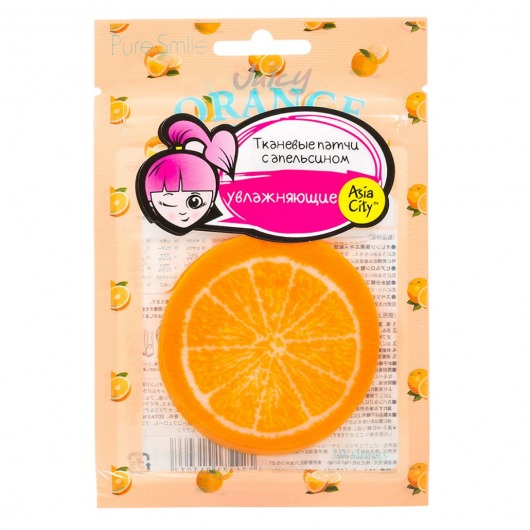 Увлажняющие патчи с апельсином SUNSMILE Juicy - 10 шт. -  - Магазин феромонов в Нижнем Новгороде