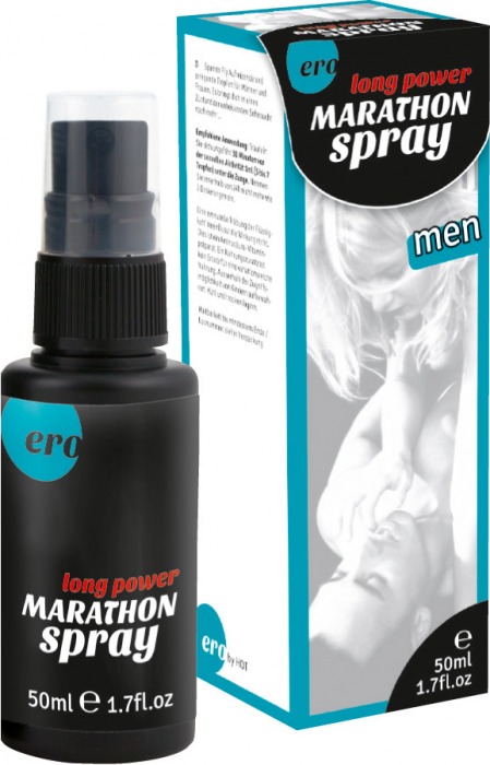 Пролонгирующий спрей для мужчин Long Power Marathon Spray - 50 мл. - Ero - купить с доставкой в Нижнем Новгороде