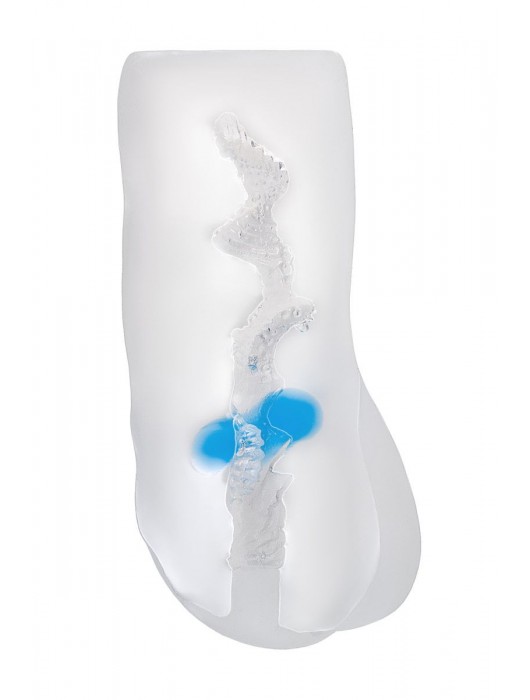 Прозрачный реалистичный мастурбатор Juicy Pussy Hot Crystal - ToyFa - в Нижнем Новгороде купить с доставкой