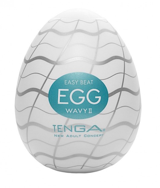 Мастурбатор-яйцо EGG Wavy II - Tenga - в Нижнем Новгороде купить с доставкой