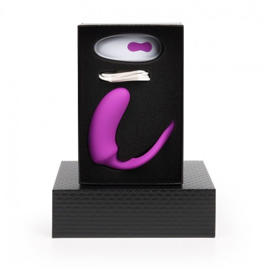 Фиолетовый вибростимулятор для пары Danny - S-HANDE