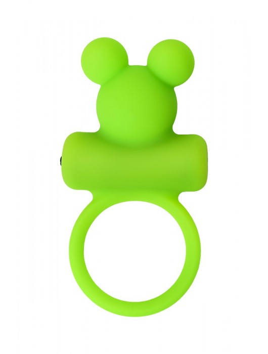 Зеленое виброкольцо на пенис A-Toys - A-toys - в Нижнем Новгороде купить с доставкой