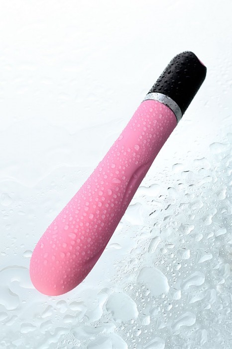 Розовый вибратор POLLY с 7 режимами вибрации - 18,3 см. - ToyFa