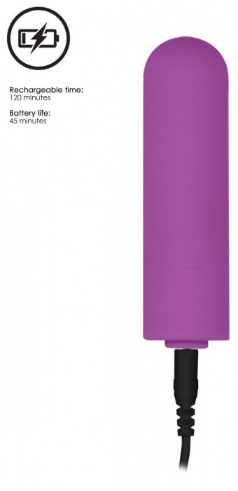 Фиолетовый анальный вибронабор USB-Rechargeable Anal Set - Shots Media BV
