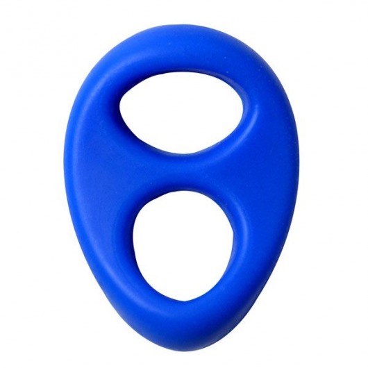 Синее эрекционное кольцо на пенис RINGS LIQUID SILICONE - Dream Toys - в Нижнем Новгороде купить с доставкой