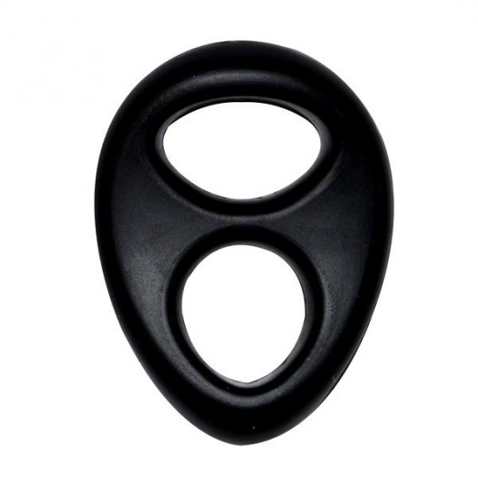 Черное эрекционное кольцо на пенис RINGS LIQUID SILICONE - Dream Toys - в Нижнем Новгороде купить с доставкой