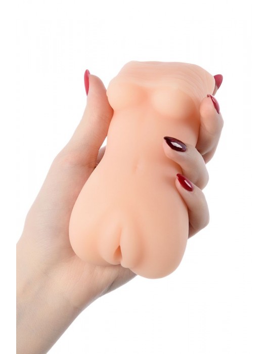 Телесный мастурбатор в виде женской фигурки - Toyfa Basic - в Нижнем Новгороде купить с доставкой