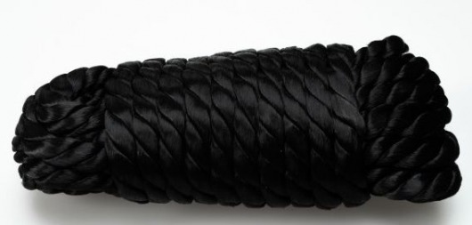 Черная нейлоновая веревка для связывания - 5,5 м. - Джага-Джага - купить с доставкой в Нижнем Новгороде
