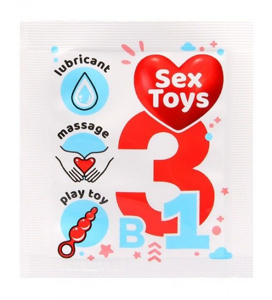 Гель-лубрикант на водной основе Sex Toys - 4 гр. - Биоритм - купить с доставкой в Нижнем Новгороде