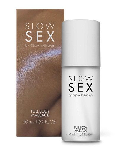 Массажный гель Slow Sex Full Body Massage - 50 мл. - Bijoux Indiscrets - купить с доставкой в Нижнем Новгороде