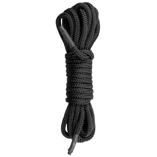 Черная веревка для бондажа Easytoys Bondage Rope - 5 м. - Easy toys - купить с доставкой в Нижнем Новгороде