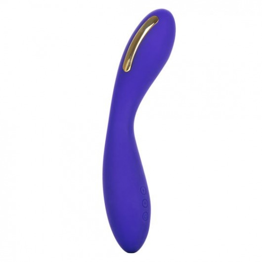 Фиолетовый вибратор с электростимуляцией Intimate E-Stimulator Wand - 21,5 см. - California Exotic Novelties - купить с доставкой в Нижнем Новгороде