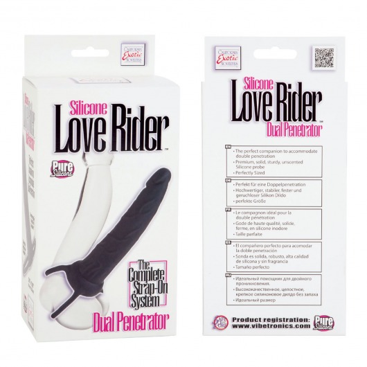 Насадка на пенис Silicone Love Rider Dual Penetrator для двойного проникновения - 14 см. - California Exotic Novelties - в Нижнем Новгороде купить с доставкой