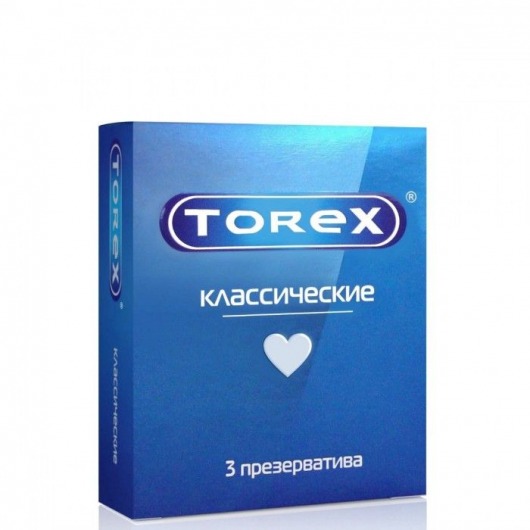 Гладкие презервативы Torex  Классические  - 3 шт. - Torex - купить с доставкой в Нижнем Новгороде