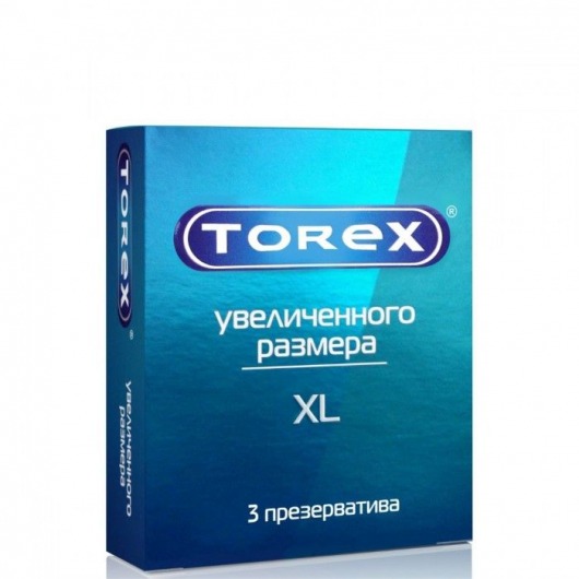 Презервативы Torex  Увеличенного размера  - 3 шт. - Torex - купить с доставкой в Нижнем Новгороде