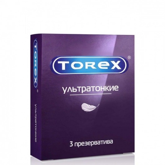 Презервативы Torex  Ультратонкие  - 3 шт. - Torex - купить с доставкой в Нижнем Новгороде