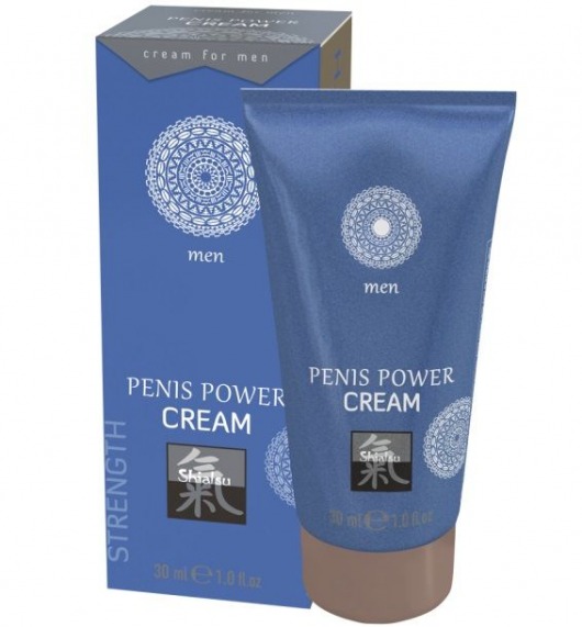 Возбуждающий крем для мужчин Penis Power Cream - 30 мл. - Shiatsu - купить с доставкой в Нижнем Новгороде