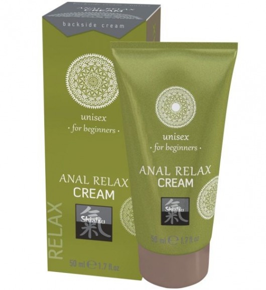 Анальный крем Anal Relax Cream - 50 мл. - Shiatsu - купить с доставкой в Нижнем Новгороде