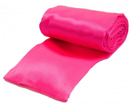 Розовая атласная лента для связывания - 1,4 м. - Джага-Джага - купить с доставкой в Нижнем Новгороде
