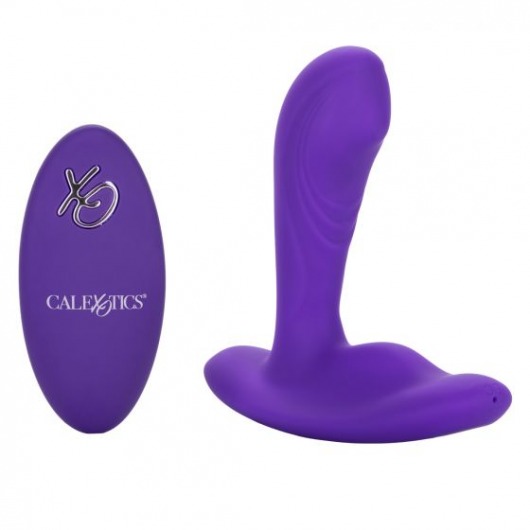 Фиолетовый вибромассажёр простаты Silicone Remote Pinpoint Pleaser - California Exotic Novelties - в Нижнем Новгороде купить с доставкой