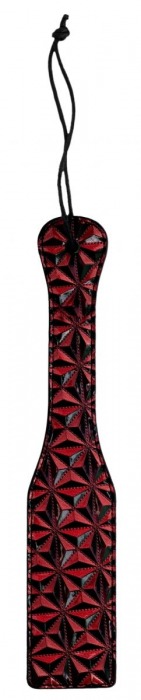 Красно-черная шлепалка Luxury Paddle - 31,5 см. - Shots Media BV - купить с доставкой в Нижнем Новгороде