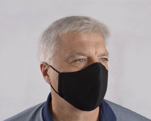 Черная мужская гигиеническая маска - Sitabella - купить с доставкой в Нижнем Новгороде