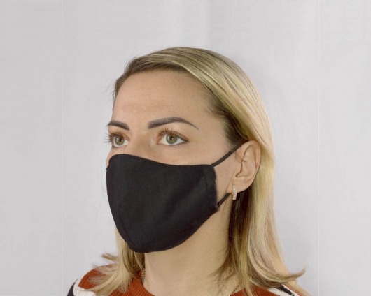 Черная женская гигиеническая маска - Sitabella - купить с доставкой в Нижнем Новгороде