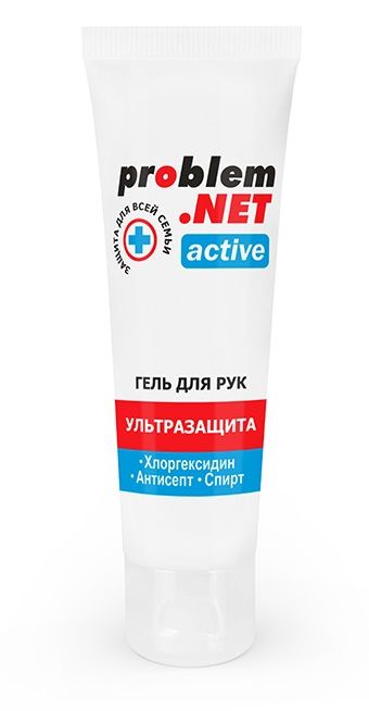 Антисептический гель Problem.net Active - 50 гр. - Биоритм - купить с доставкой в Нижнем Новгороде