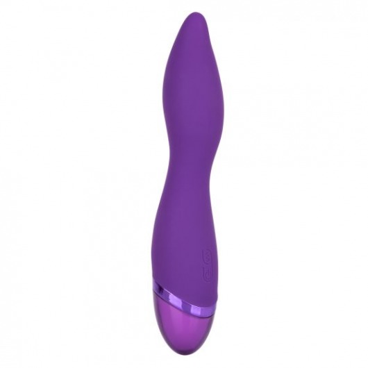 Фиолетовый вибромассажер Aura Wand - 21,5 см. - California Exotic Novelties