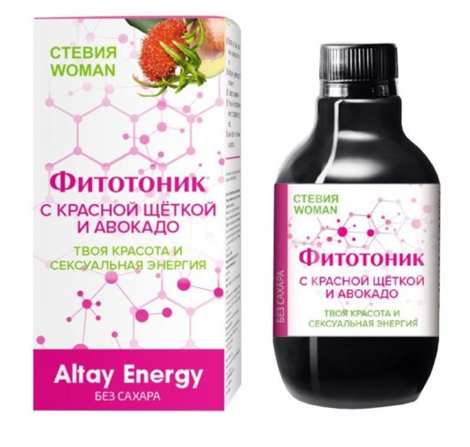 Растительный сироп для женщин «Фитотоник с красной щёткой и авокадо» - 250 мл. - Алвитта - купить с доставкой в Нижнем Новгороде