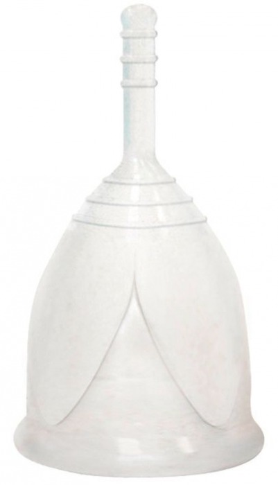 Белая менструальная чаша размера L - Тюльпан - купить с доставкой в Нижнем Новгороде