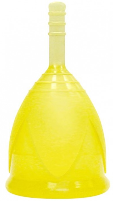 Желтая менструальная чаша размера L - Тюльпан - купить с доставкой в Нижнем Новгороде