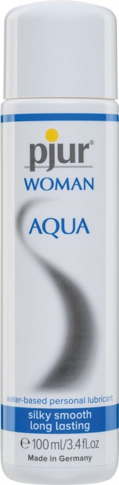 Лубрикант на водной основе pjur WOMAN Aqua - 100 мл. - Pjur - купить с доставкой в Нижнем Новгороде