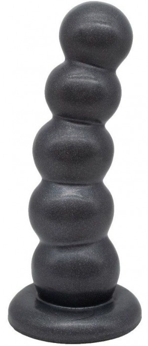Черная насадка-плаг на харнесс PLATINUM 7 - 19,5 см. - LOVETOY (А-Полимер) - купить с доставкой в Нижнем Новгороде