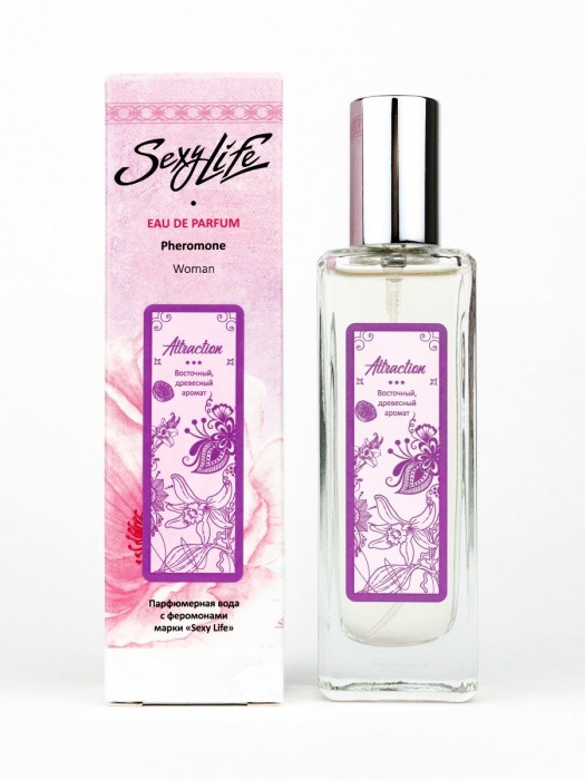 Женская парфюмерная вода с феромонами Sexy Life Attraction - 30 мл. -  - Магазин феромонов в Нижнем Новгороде