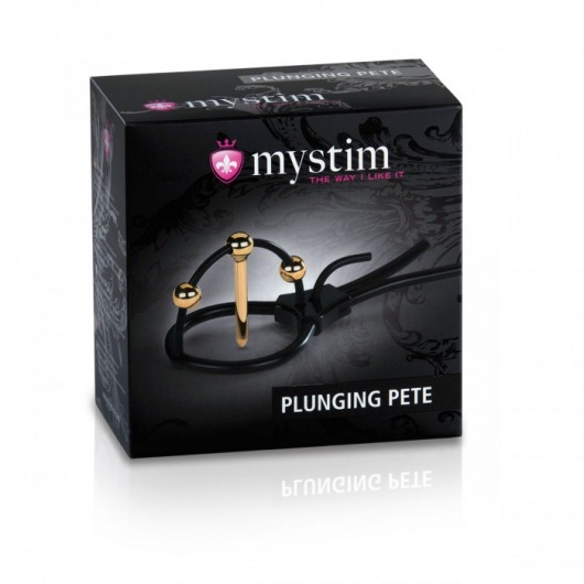 Утяжка под головку для электростимулятора Plunging Pete - MyStim - купить с доставкой в Нижнем Новгороде