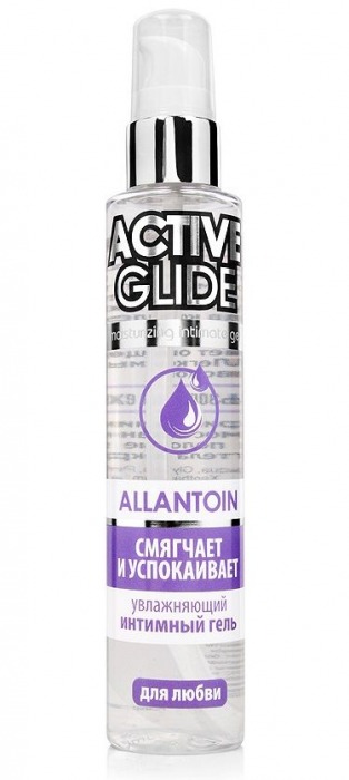 Увлажняющий интимный гель Active Glide Allantoin - 100 гр. - Биоритм - купить с доставкой в Нижнем Новгороде