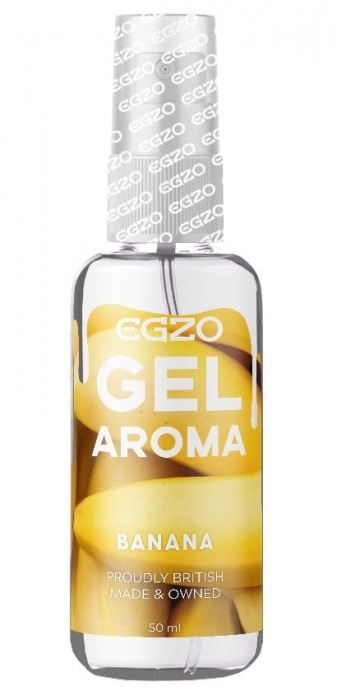 Интимный лубрикант EGZO AROMA с ароматом банана - 50 мл. - EGZO - купить с доставкой в Нижнем Новгороде