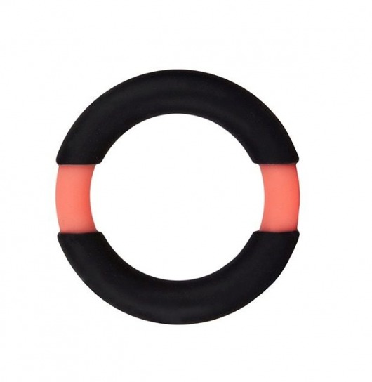 Черно-оранжевое эрекционное кольцо на пенис Neon Stimu - Dream Toys - в Нижнем Новгороде купить с доставкой